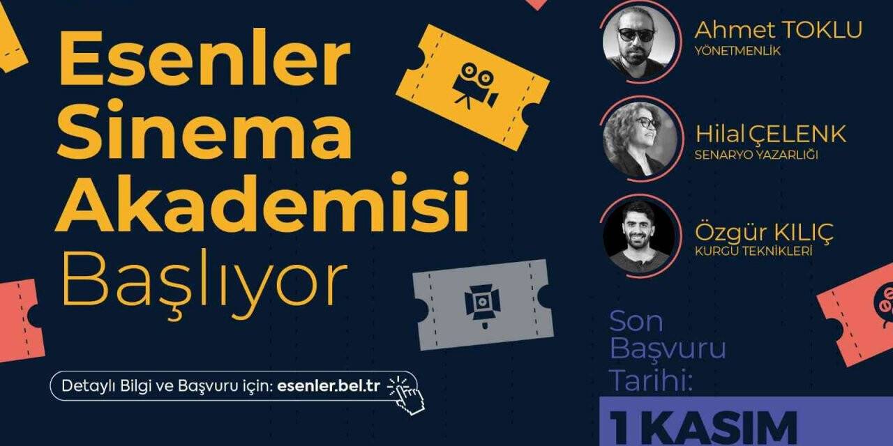 5’inci Esenler Sinema Akademisi’ne başvurular başladı