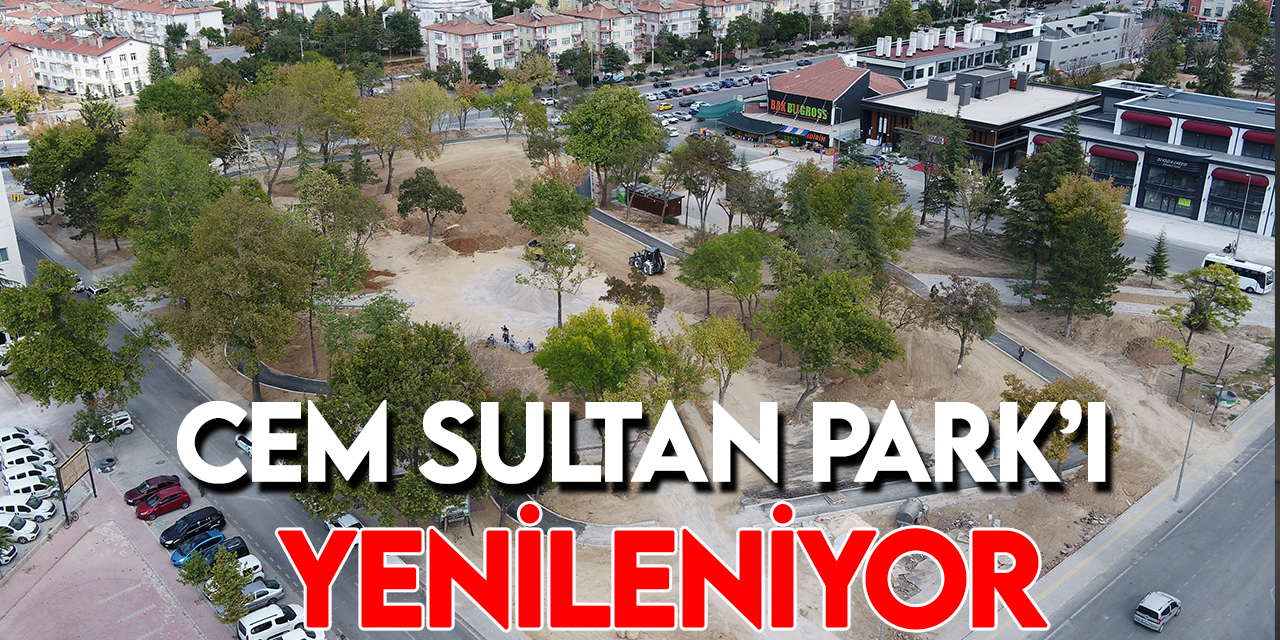 Başkan Pekyatırmacı Cem Sultan Parkı'ndaki çalışmaları yerinde inceledi