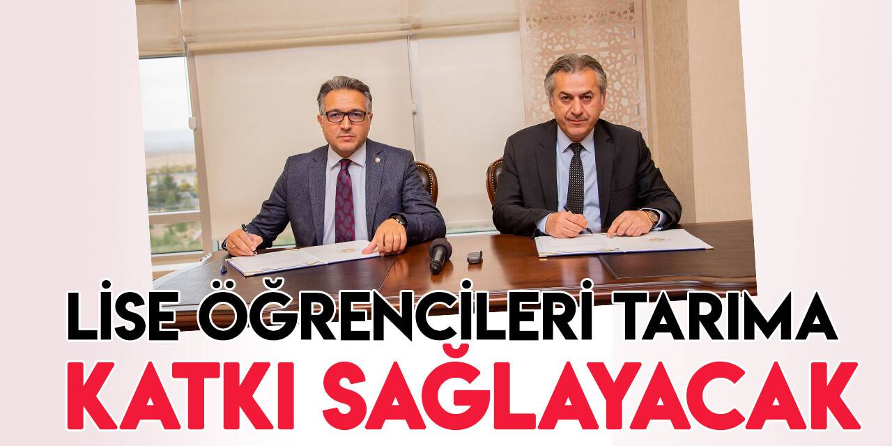 SÜ ile Konya İl Milli Eğitim Müdürlüğü arasında iş birliği