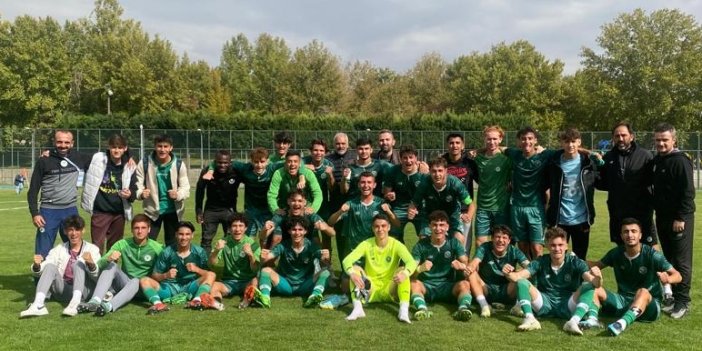 Konyaspor U19’da galibiyet sevinci