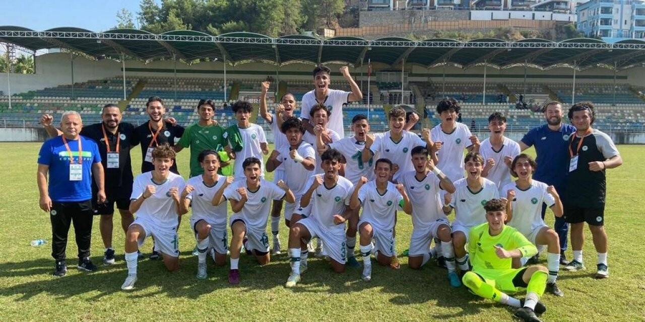 Konyaspor U17 galibiyetle başladı