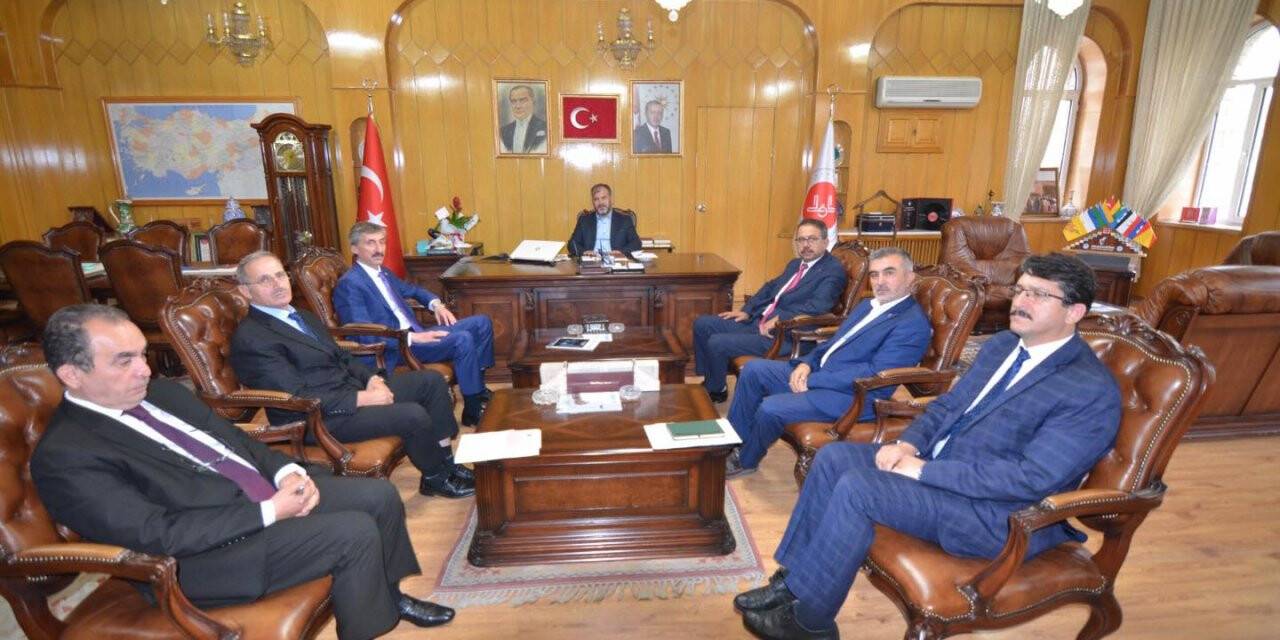 Türk Diyanet Vakıf-Sen’den Müftü Öge’ye ziyaret