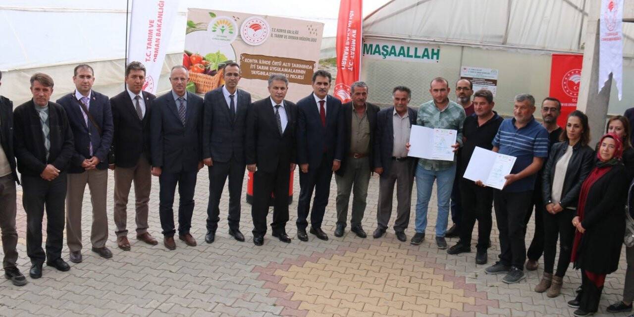 Konya’da İyi Tarım Uygulamaları Sertifika Programı düzenlendi