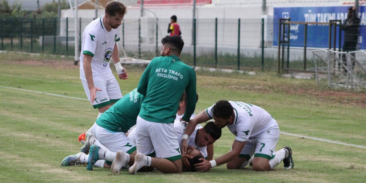 Ereğlispor’da puan sevinci