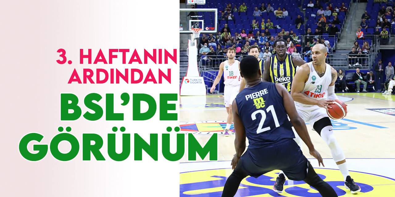 Türkiye Basketbol Süper Ligi'nde görünüm