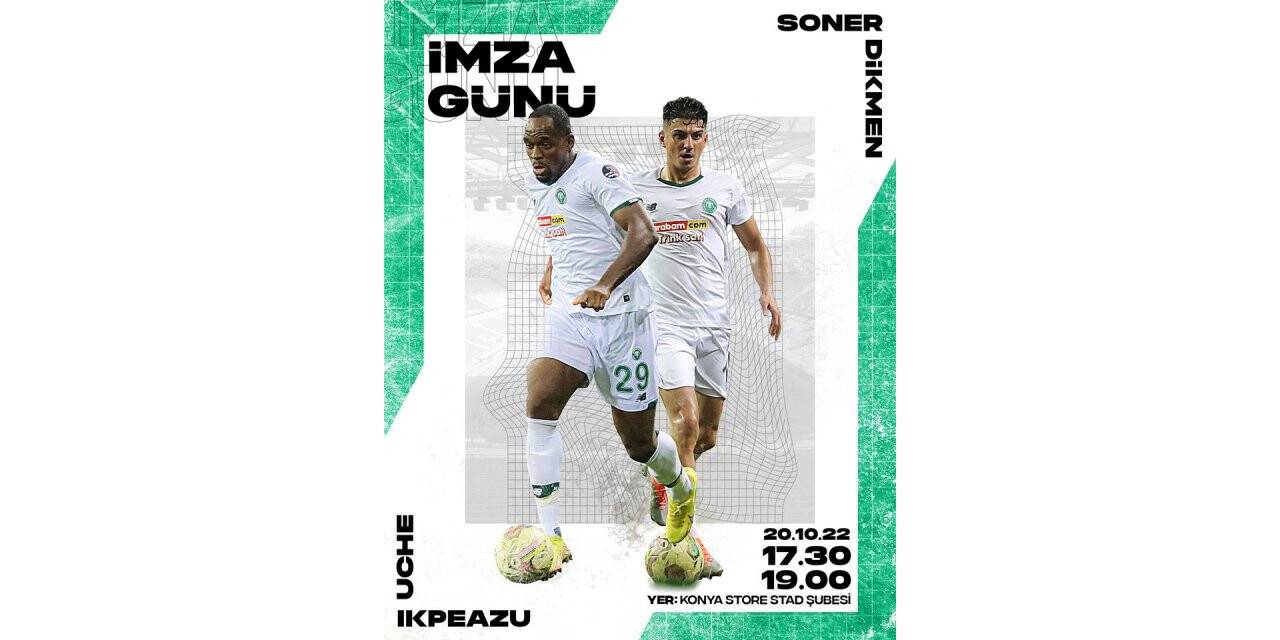 Uche ve  Soner, imza gününde taraftarlarla buluşacak