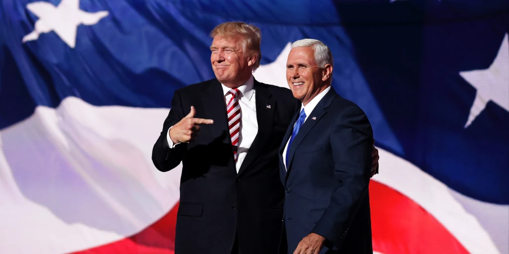 Pence'ten "Trump'ın başkanlık adaylığını desteklemeyeceği" iması