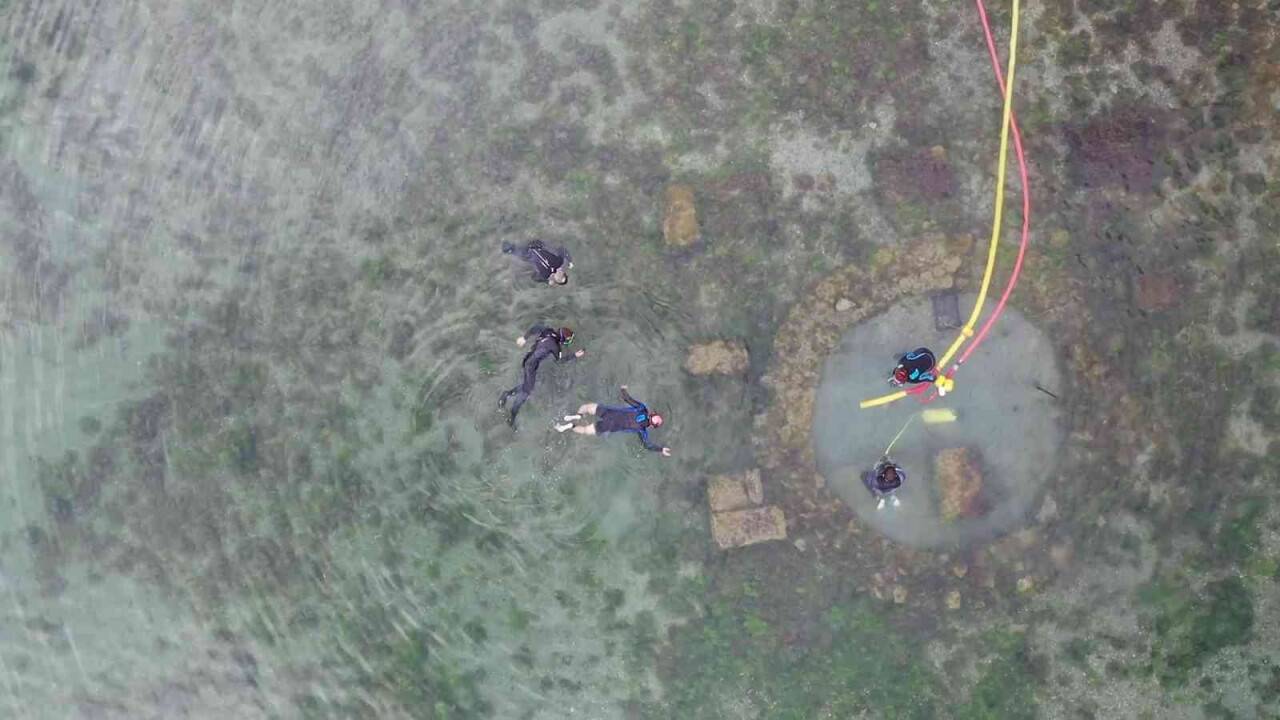 Marmara Denizi’ndeki batık Kibatos Kalesi’nin keşfi için tarihi dalışlar
