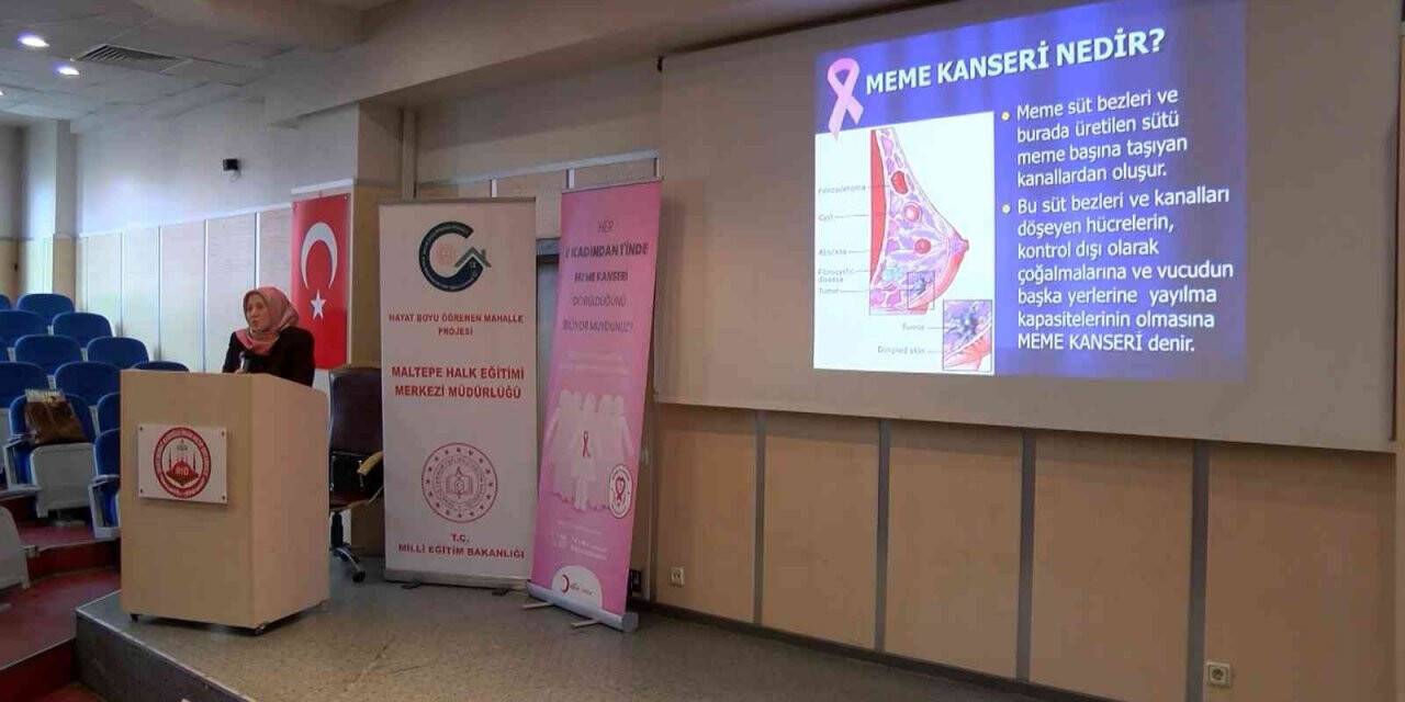 Kızılay’dan Maltepe’de ‘Meme Kanseri Farkındalık ve Bilgilendirme Semineri’