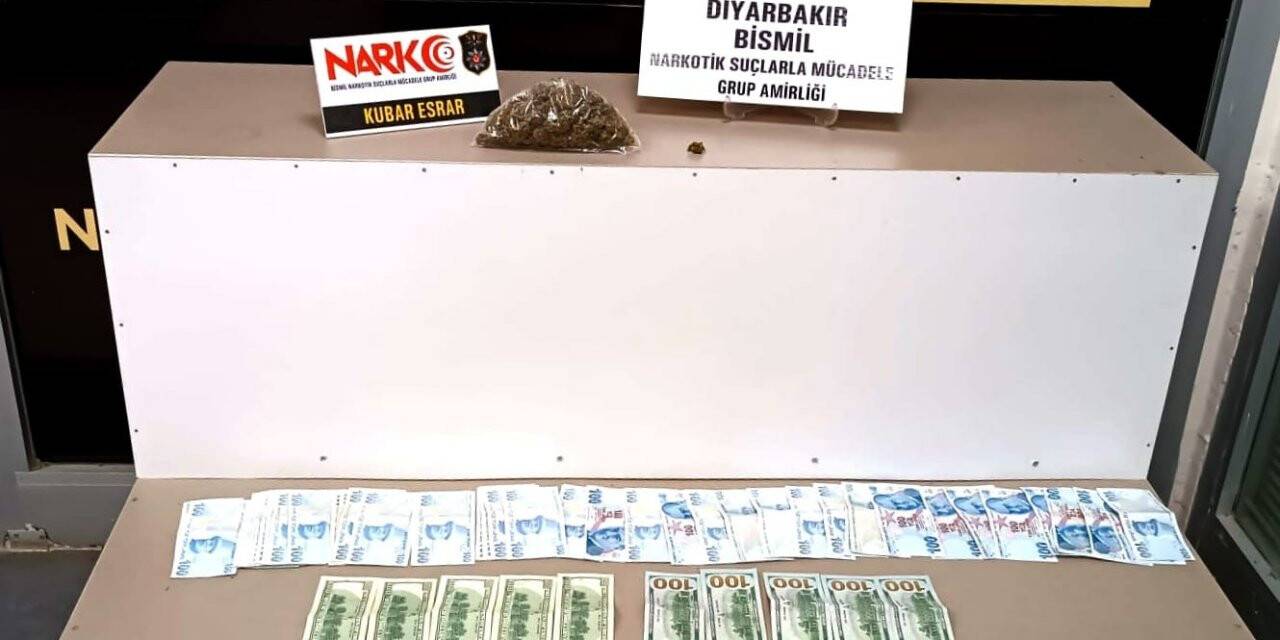 Bismil’de narkotik uygulamasında 1 kişi tutuklandı