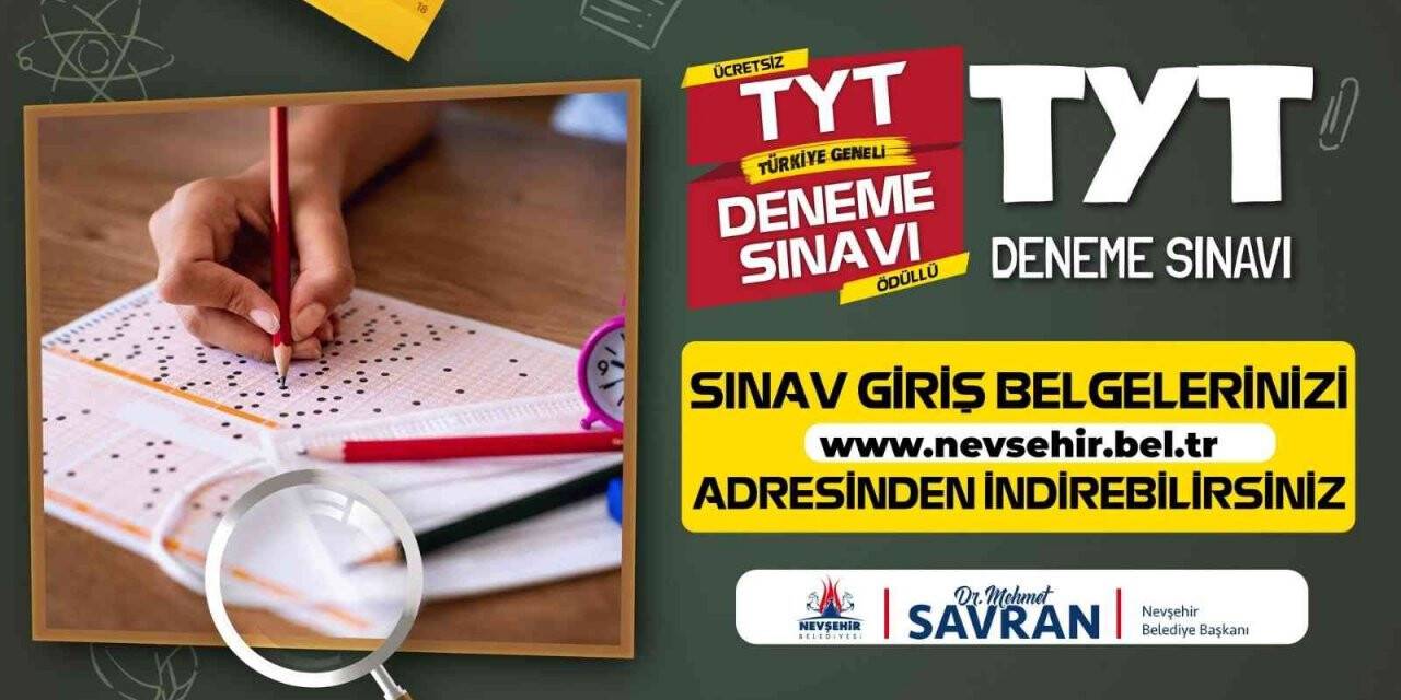 YKS adayı öğrencilerin TYT deneme Sınavı Giriş Belgeleri erişimde