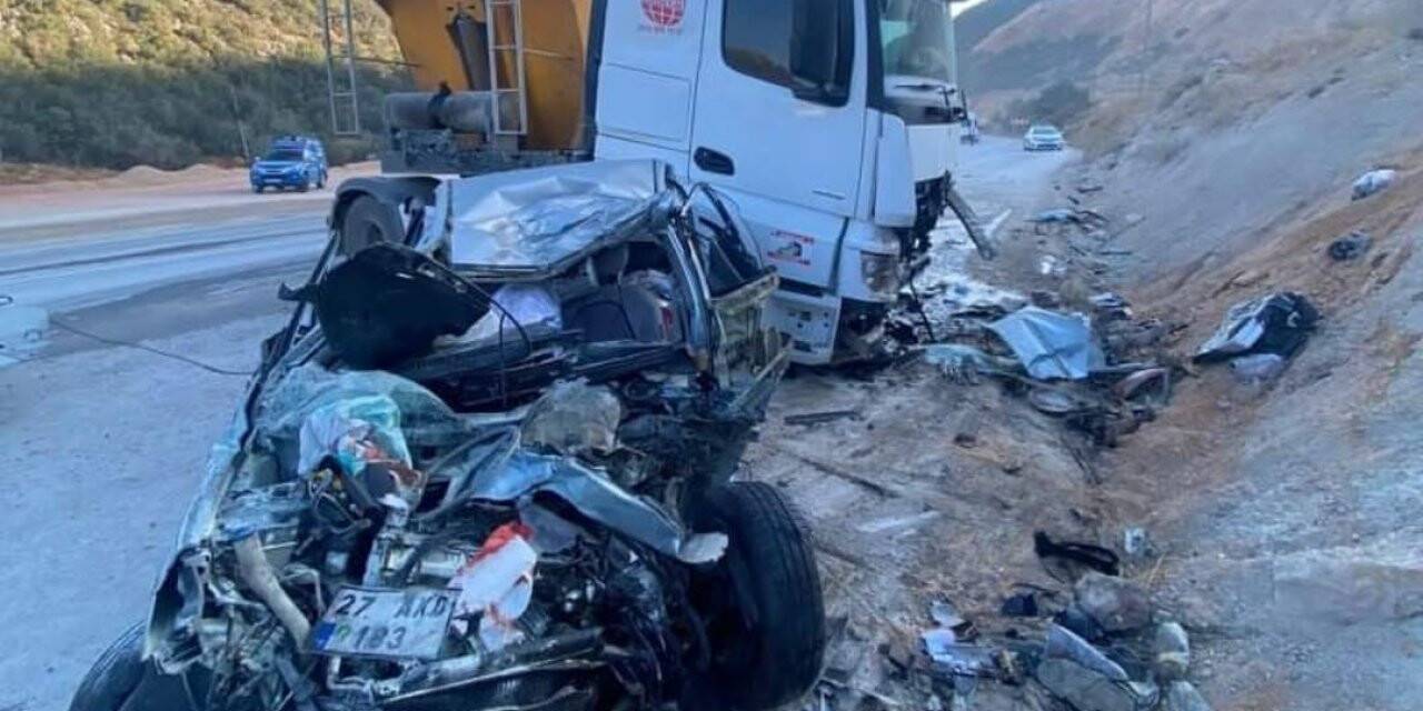 Gaziantep’te feci kaza: 3 ölü