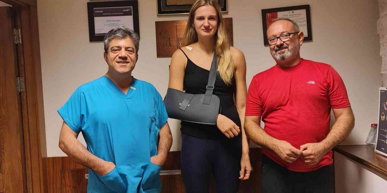 Melikgazi Kayseri Basketbol oyuncusu ameliyat oldu