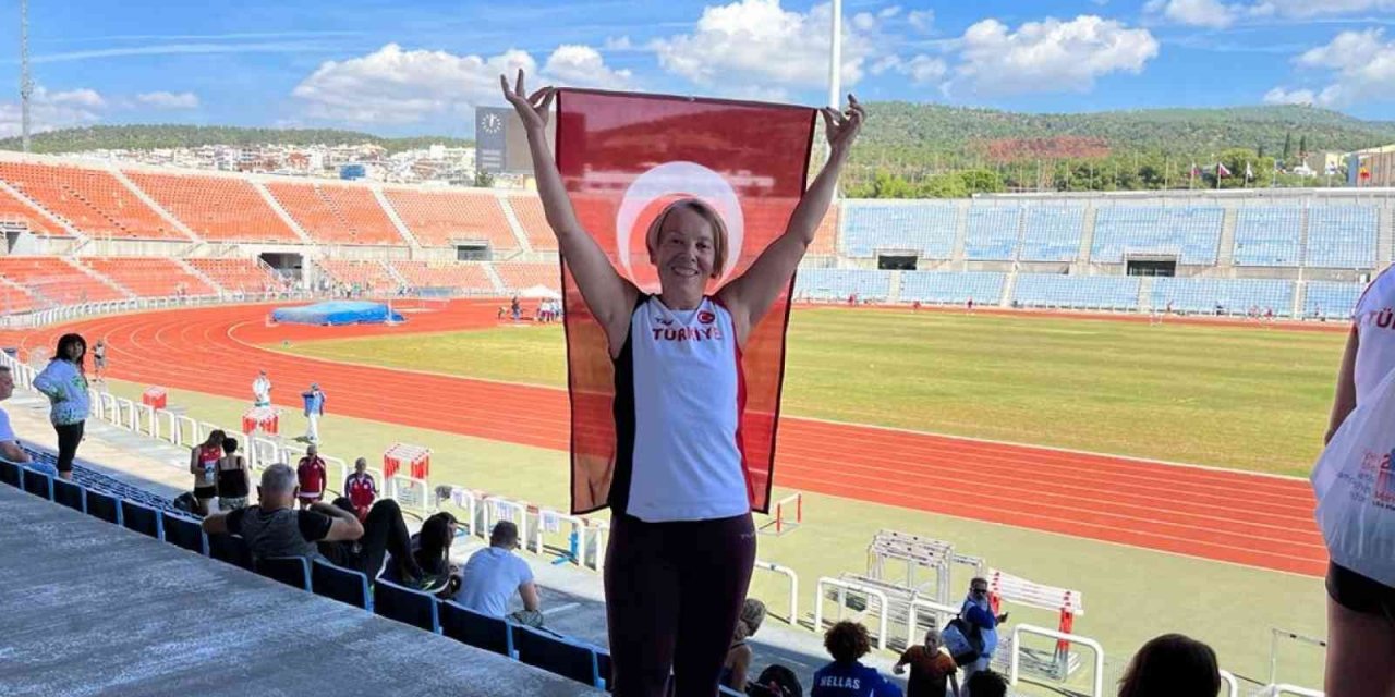 66 yaşındaki Tazelenme Üniversitesi öğrencisi Yunanistan’dan rekorla döndü