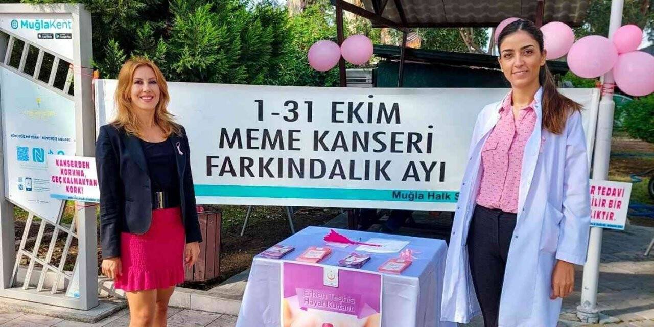 Köyceğiz’de meme kanserine dikkat çekildi