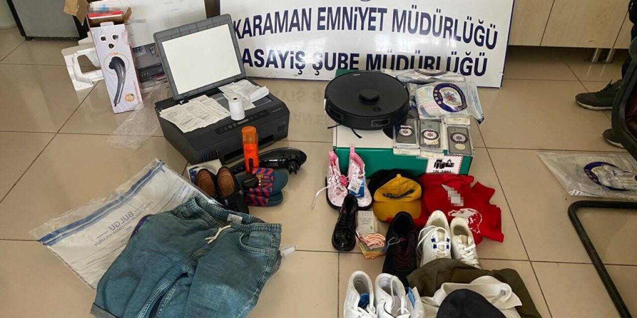 Çaldığı ürünleri iade ederek paraya çevirmeye çalışan 1 kişi tutuklandı