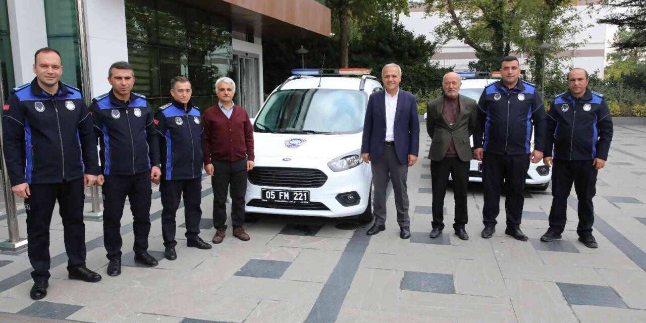 Suluova Belediyesinden zabıta ekiplerine iki yeni araç