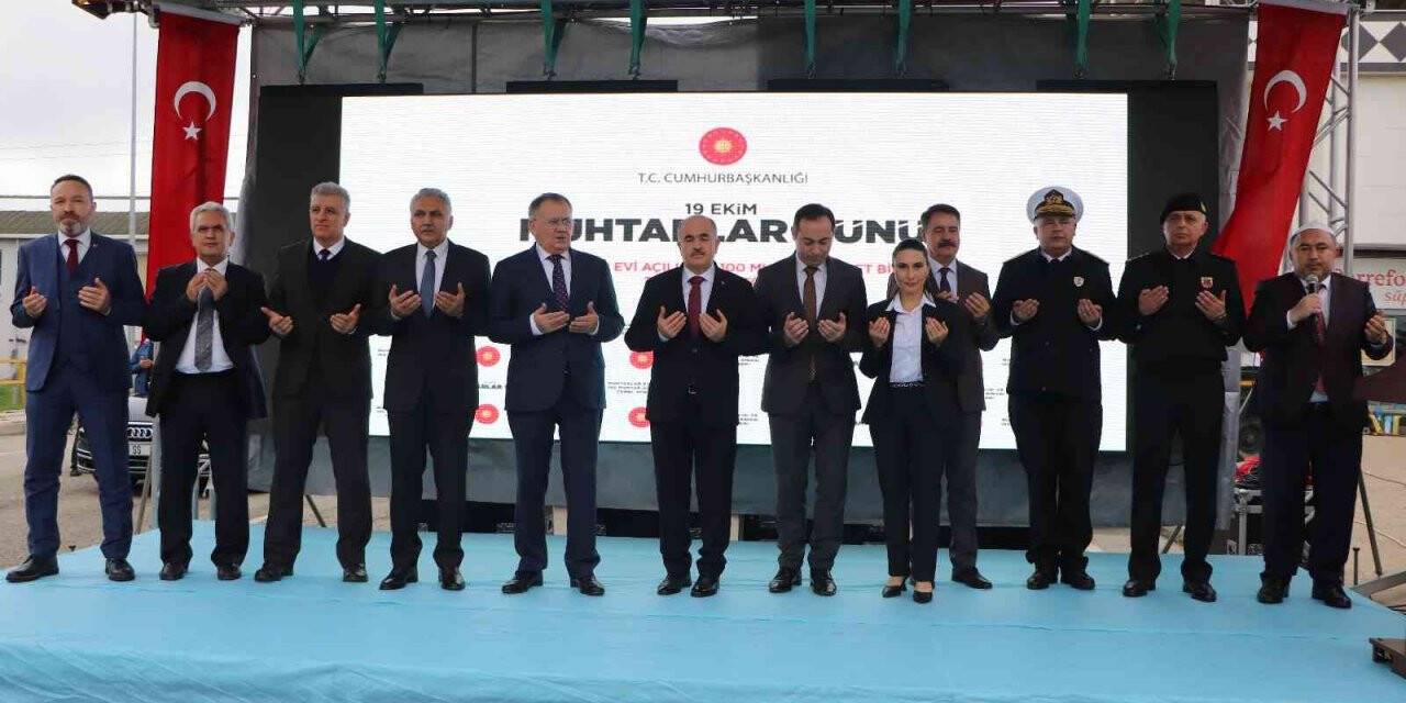 Samsun Muhtarlık Hizmet Binası’nın temeli dualarla atıldı