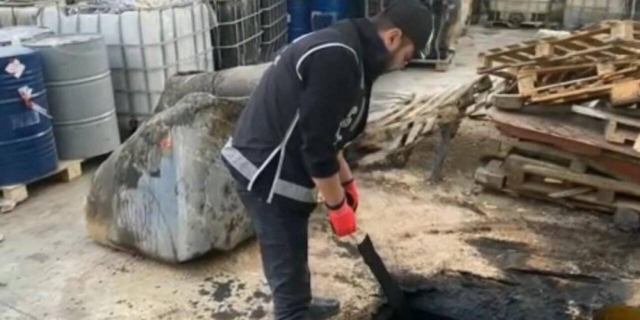 1 milyon litre kaçak akaryakıt ele geçirilen depo sahibi serbest