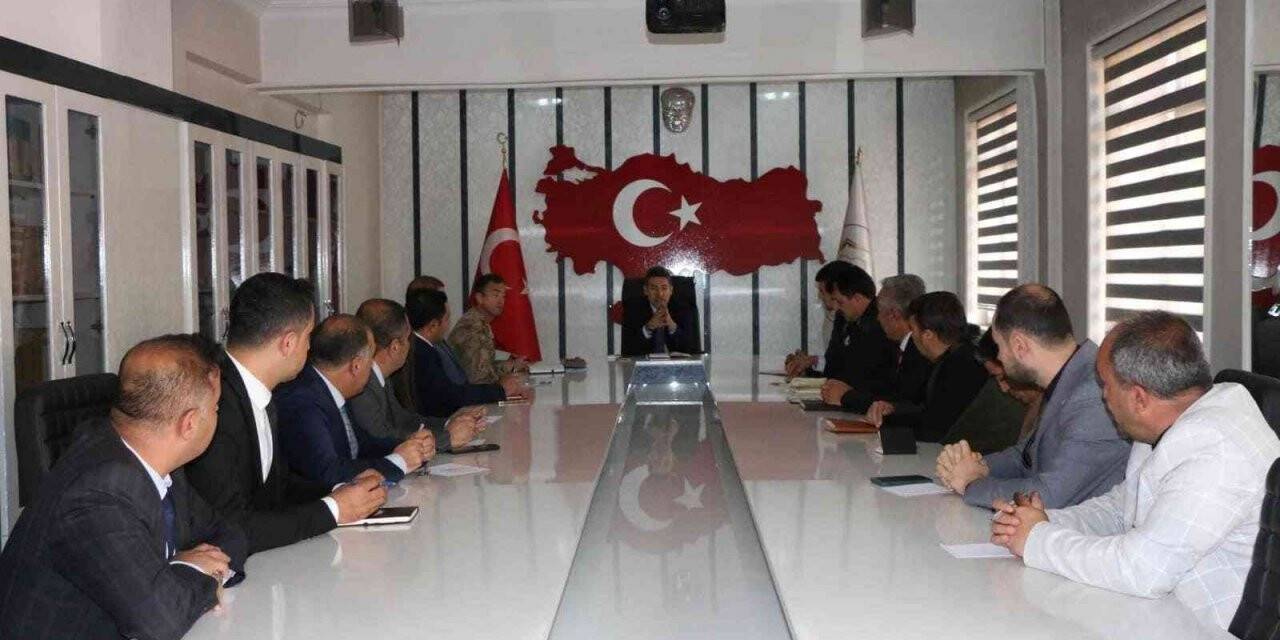 Hizan’da istişare ve değerlendirme toplantısı