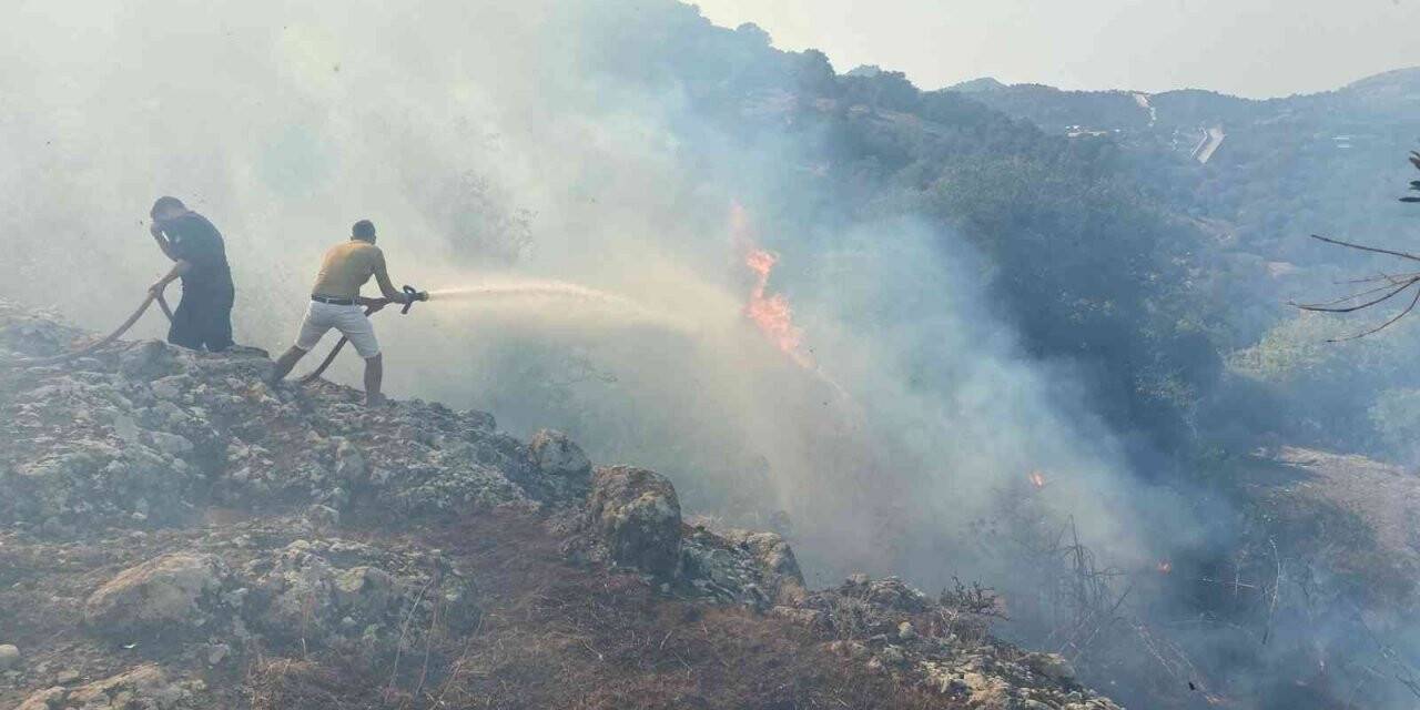 Temizlik ateşi kontrolden çıktı, 10 dönüm küle döndü