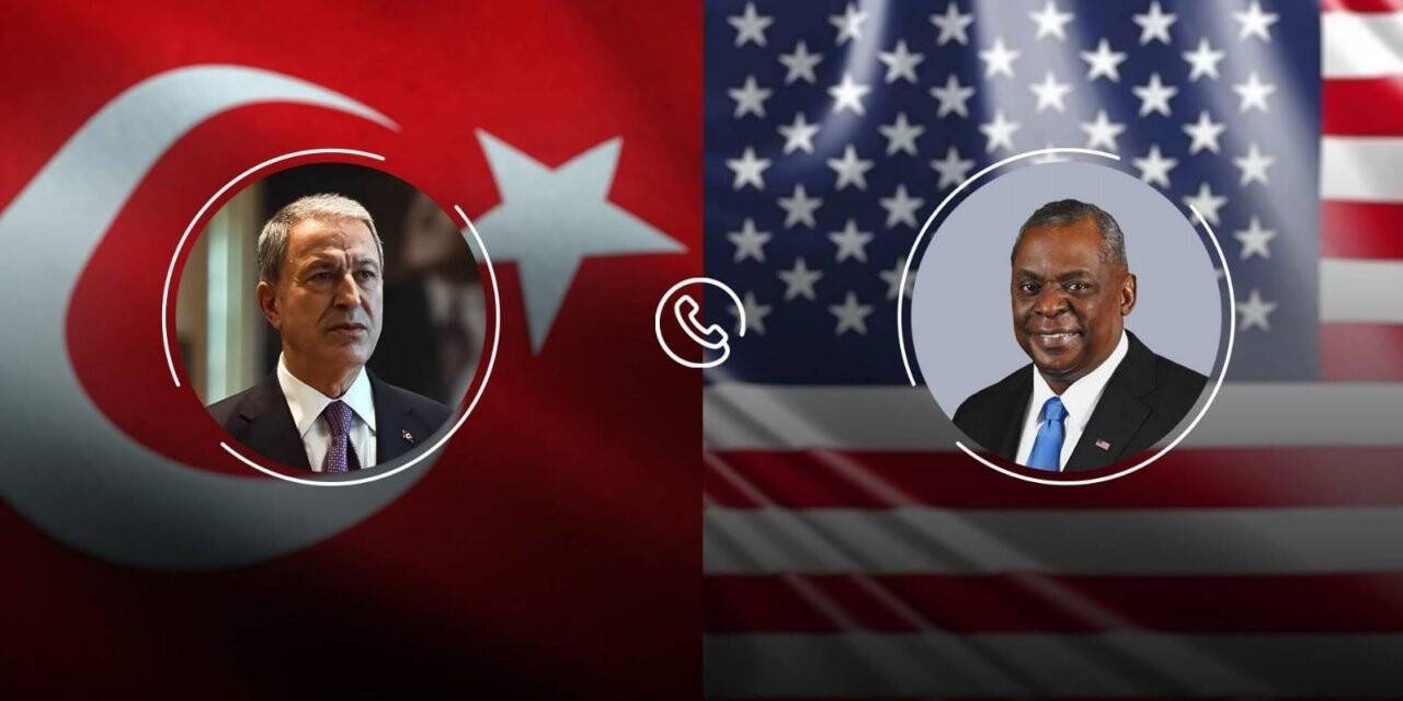 Bakan Akar, ABD Savunma Bakanı Austin ile görüştü