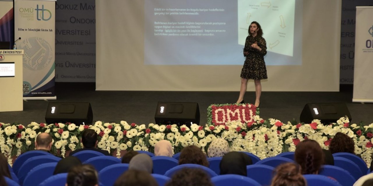 OMÜ’de iş arama becerileri semineri