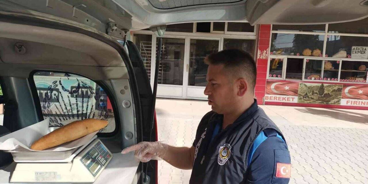 Kadirli’de ekmekte gramaj denetimi