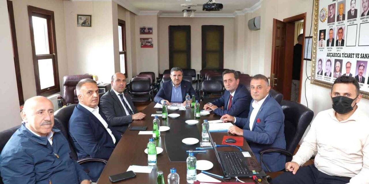 Akçakoca OSB görüşüldü