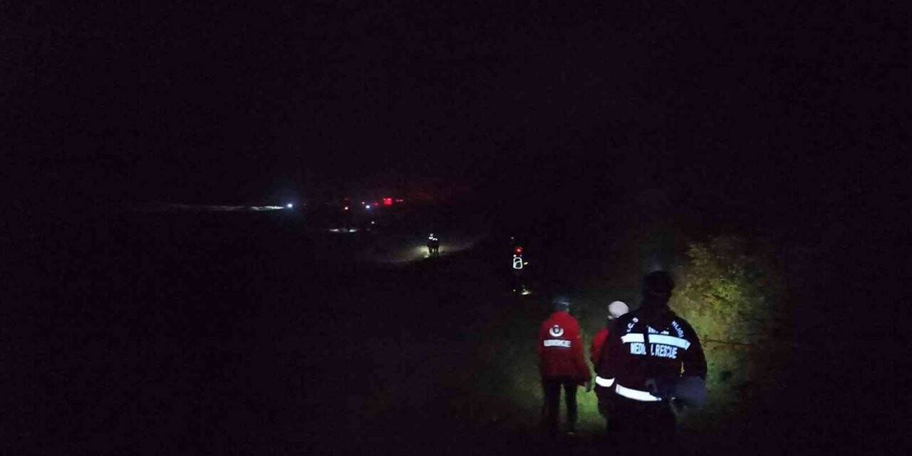 Mantarda kaybolan şahsa sabah saatlerinde ulaşıldı