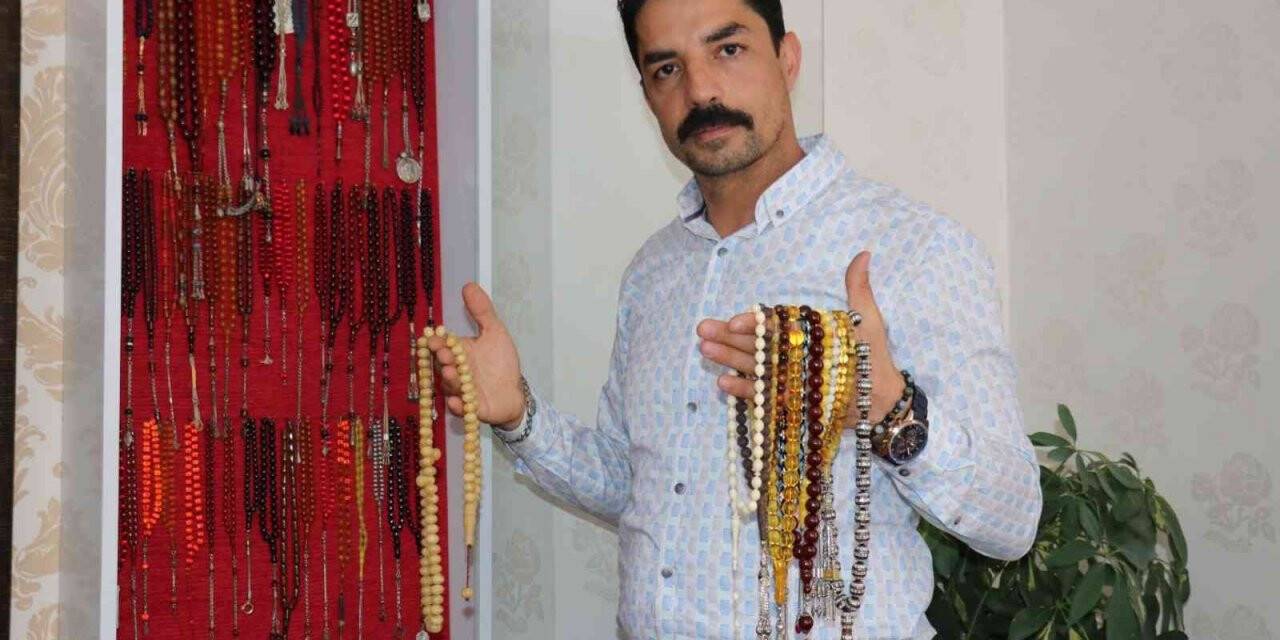 Daire fiyatına tespih koleksiyonu