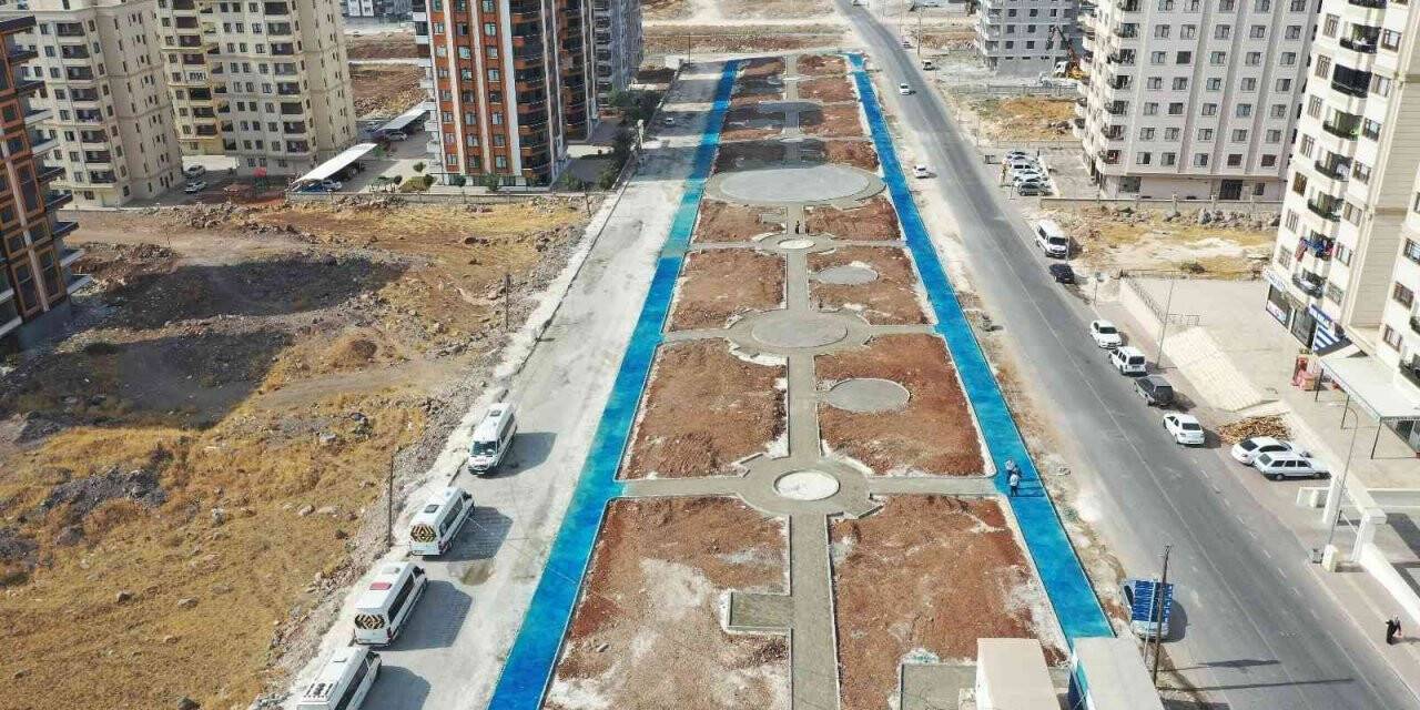 Mehmetçik Mahallesine 8 bin 500 metrekarelik park kazandırılıyor