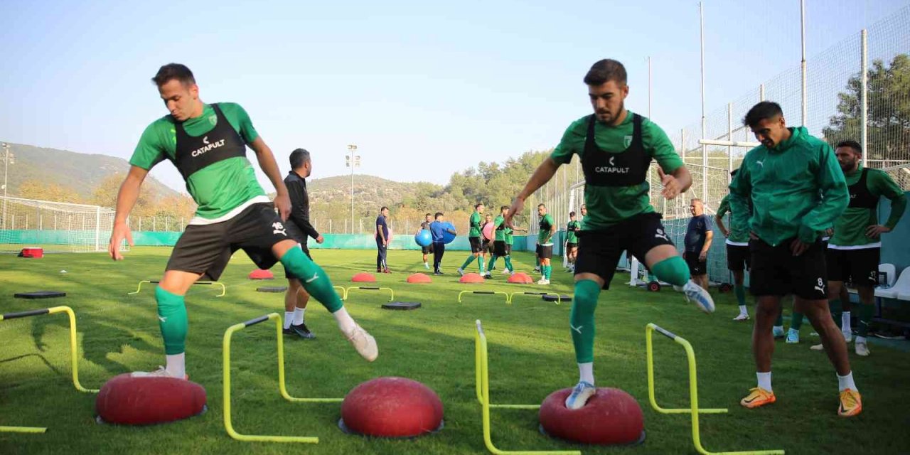 Bodrumspor, Bandırmaspor maçına galibiyet hedefi ile hazırlanıyor