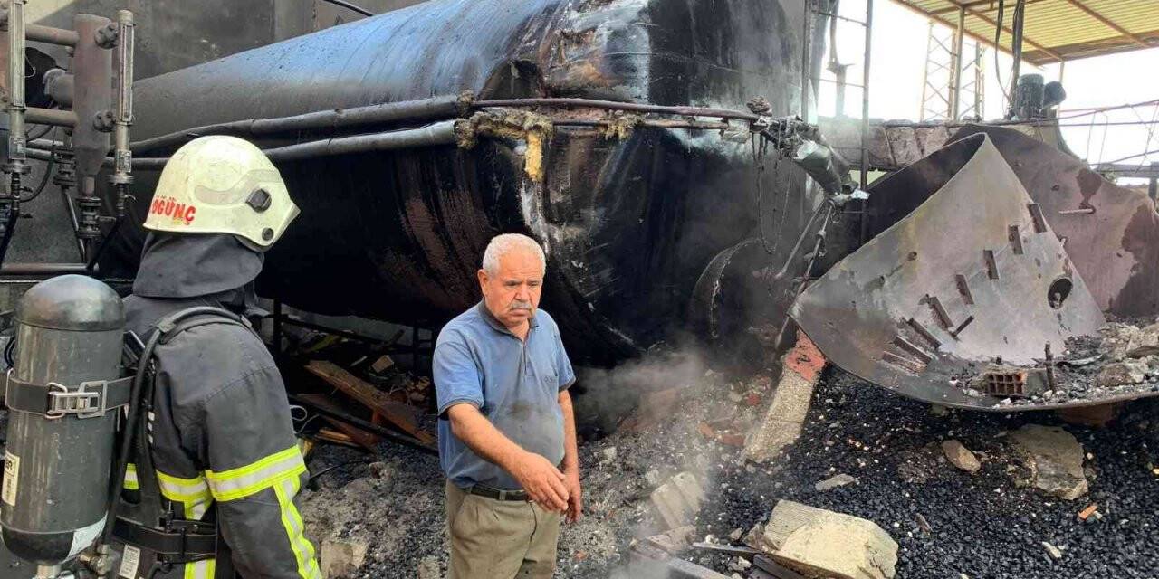 Hatay’da yağ fabrikasının buhar kazanı patladı: 2 işçi yaralı