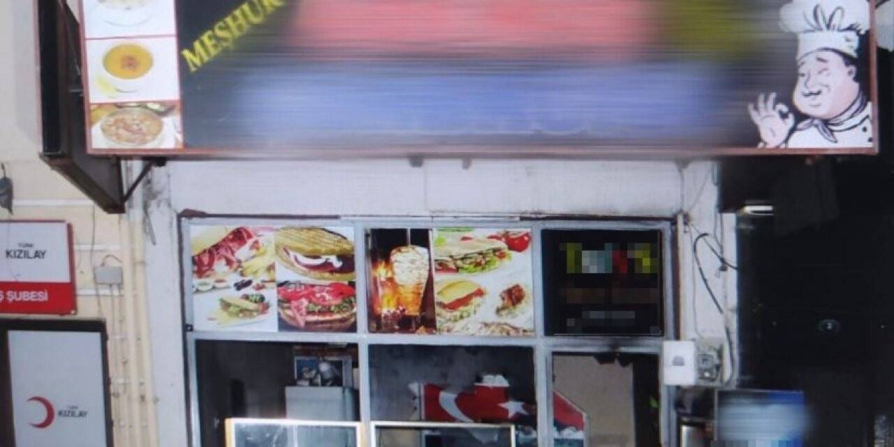 Kardeşini öldüresiyle döven çorbacının iş yerini kundakladı