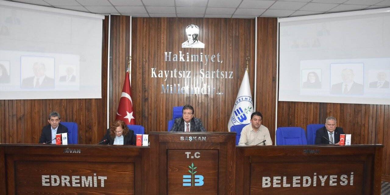 Edremit Belediyesi’nin 2023 bütçesi 1 milyar 100 milyon