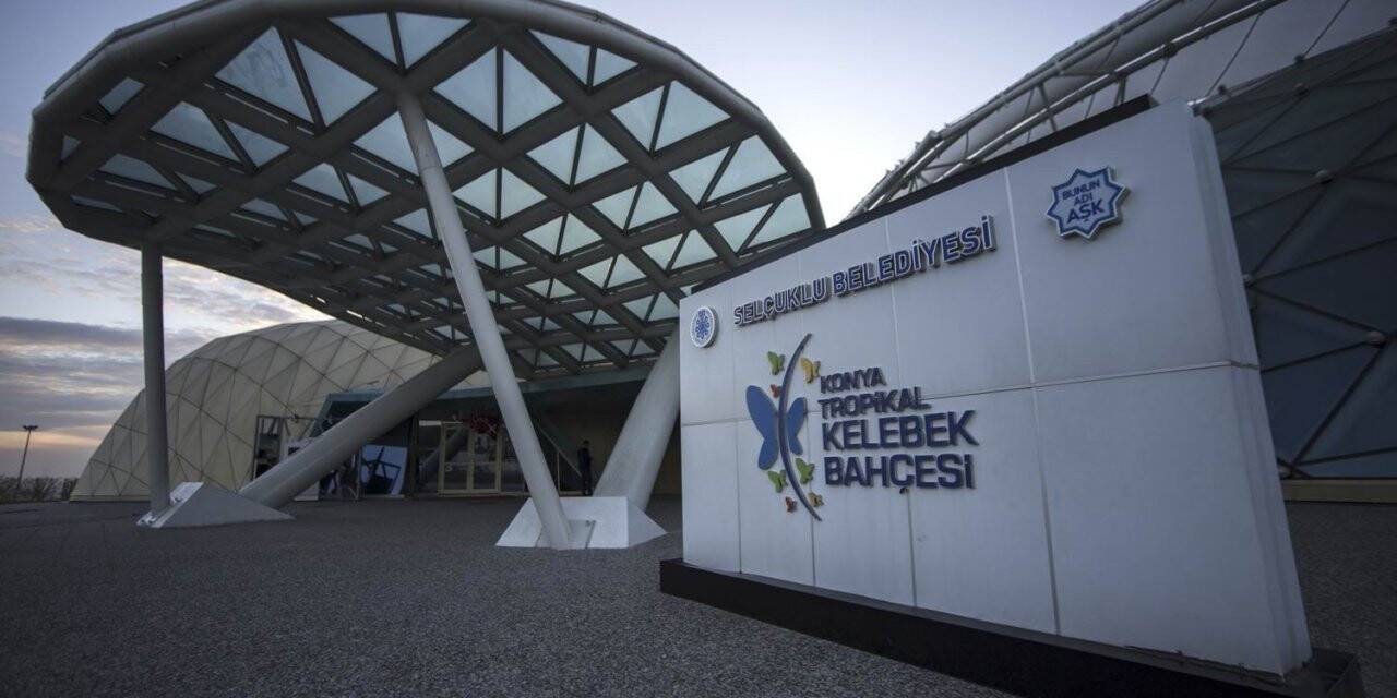 Konya Tropikal Kelebek Bahçesi 450 bin 739 ziyaretçiyi ağırladı