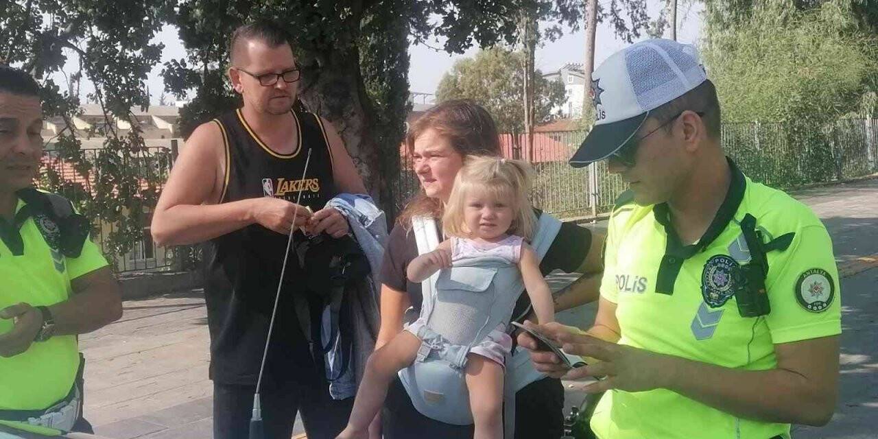 Trafikte kural tanımaz turistler cezadan kaçamadı