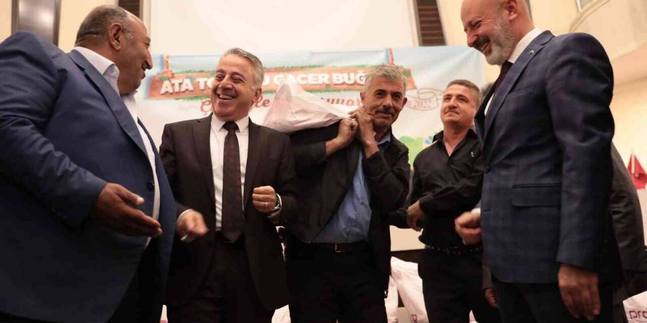 Çiftçilere Ata Yadigarı 28 kromozomlu ’Gacer Buğdayı’ Dağıtıldı