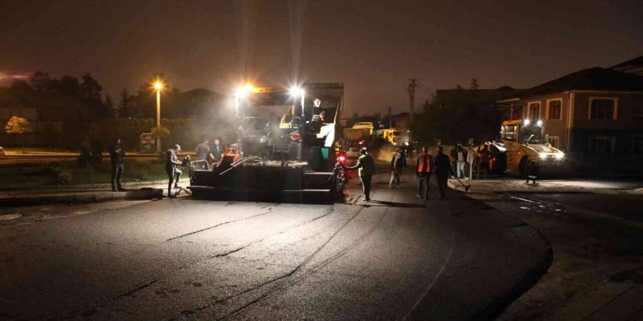 Sancaklar kavşağı gece düzenlendi