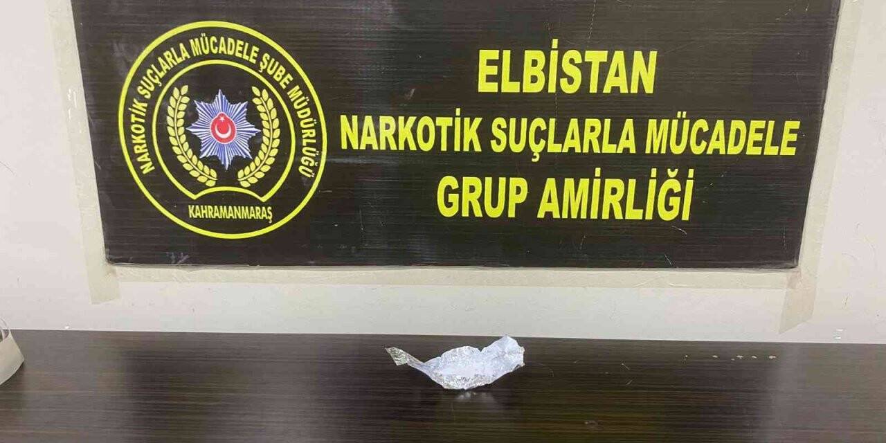 Kahramanmaraş’taki uyuşturucu operasyonunda 1 tutuklama