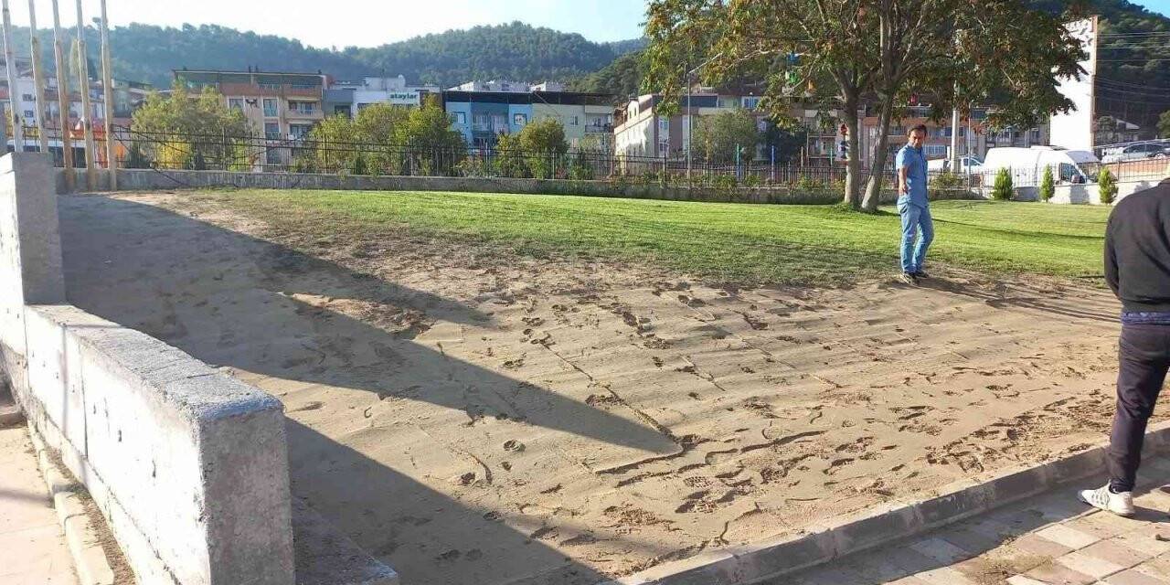 Soma Belediyesi ilçeyi yeşillendiriyor