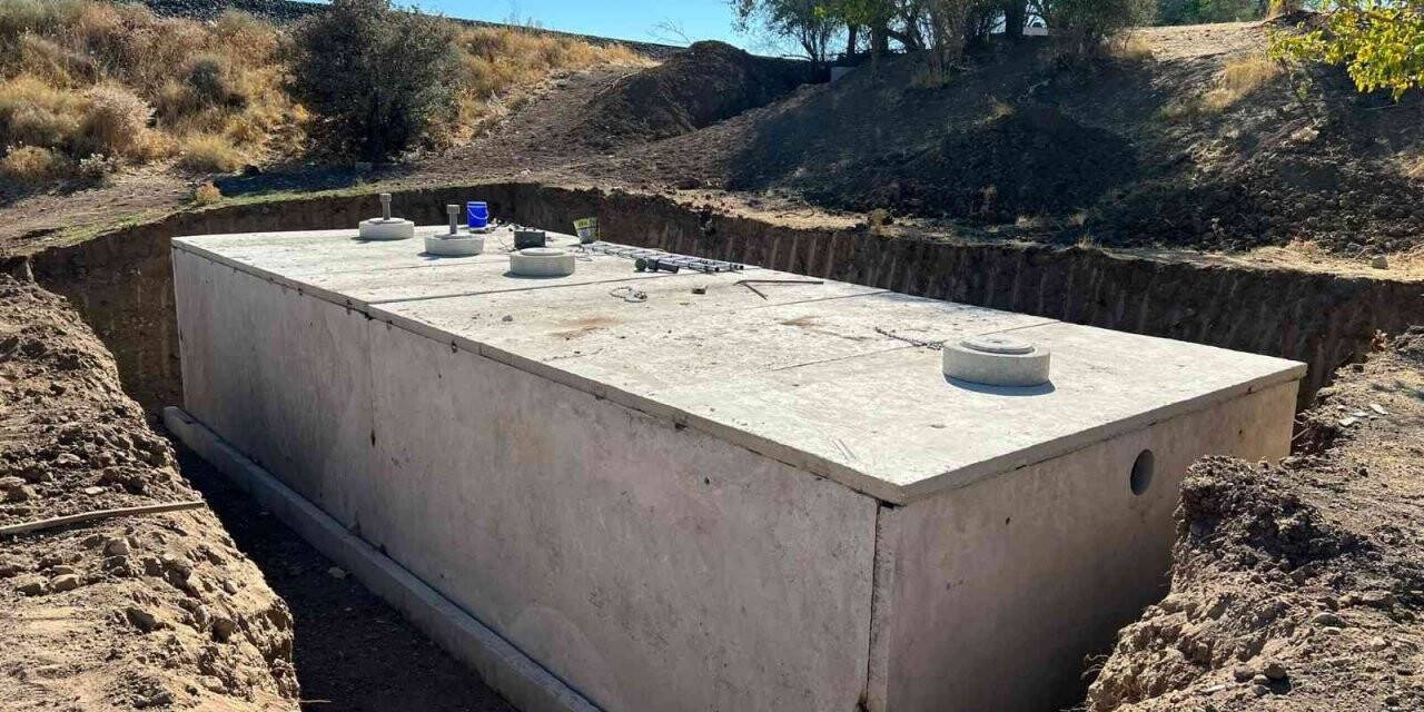 Elazığ’ın köylerinde alt yapı çalışmaları sürüyor