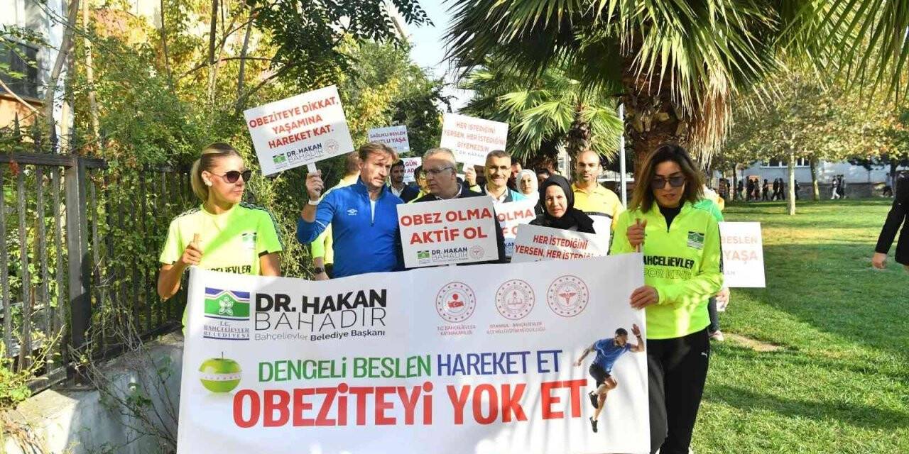 Bahçelievler’de Dünya Yürüyüş Günü kutlandı