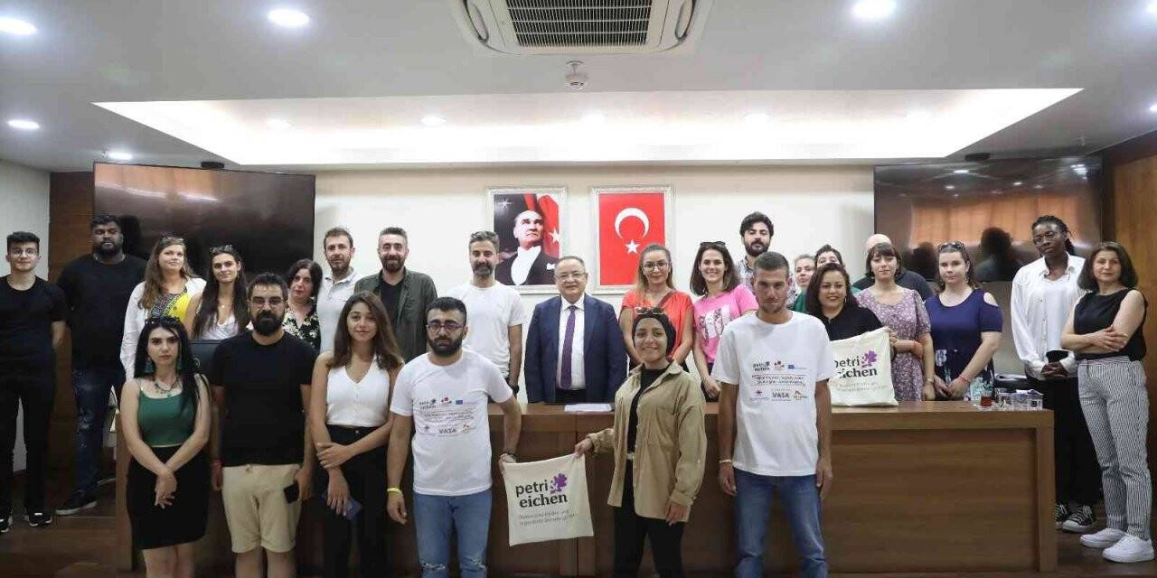 Erasmus öğrencilerinden büyükşehire ziyaret