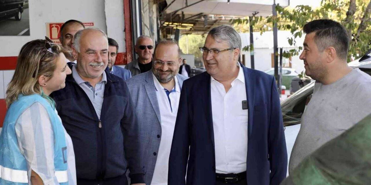 Başkan Çerçi küçük sanayi esnafı ile buluştu