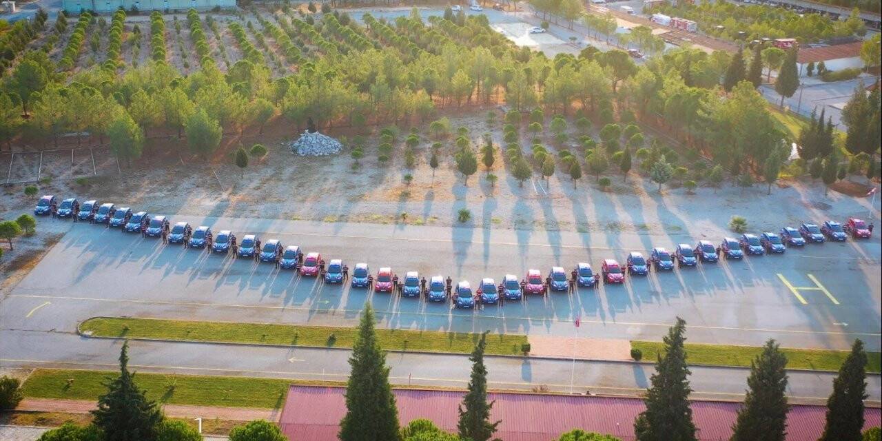 Muğla İl Jandarma’nın 48 yeni aracı tanıtıldı