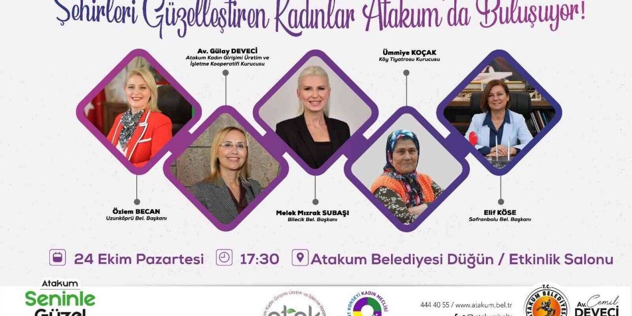 ’Şehirleri güzelleştiren kadınlar’ Atakum’da