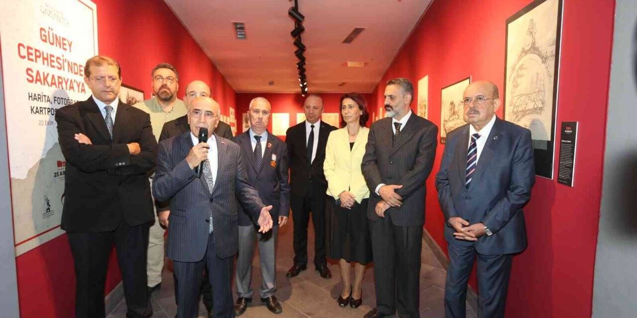 Gazi kentte ’’Güney Cephesi’nden Sakarya’ya’’ sergisi açıldı