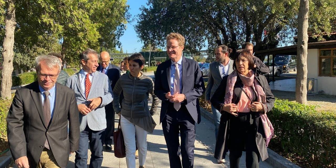 Avrupa Birliği Türkiye Delegasyonu Başkanı Büyükelçi Meyer-Landrut, Troya Ören Yeri’ni ziyaret etti